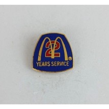 Vintage 2 Years Service McDonalds Employee Lapel Hat Pin - $14.07