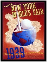 7908.Decoration Poster.Home Room wall interior design.1939 New York World Fair - £12.78 GBP+