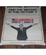 Richard Nixon Poster Vintage 1969 Hippie Head Shop Revolutionary Playthings - $950.83 CAD