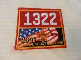 Troop 1322 2001 National Scout Jamboree Three Fires Council Shoulder Patch - £11.78 GBP