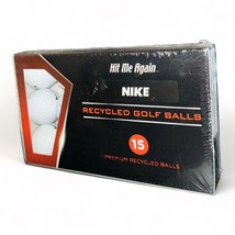 Hit Me Again Nike Refurbished Golf Balls  QTY 15 Sealed Box NEW - $19.79