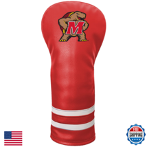 Team Golf NCAA Maryland Vintage Fairway Headcover - Fits All Fairway/Hyb... - $37.73