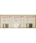 Vintage Macintosh System Install Disks(800k Disk)512ke,Plus,SE,SE FDHD(V... - £13.58 GBP