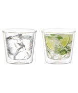 Set of 2 Double Walled Rock Glasses - Kinto Cast - 250 ml Tumbler (8.45 ... - £26.40 GBP