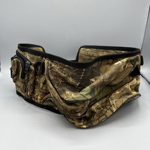 Camo Waist Fanny Pack Belt Bum Bag Ammo Snacks Hunting Hiking Outdoor Adjustable - £15.65 GBP