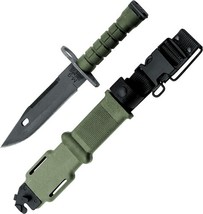 Ontario Combat Fixed Knife 7&quot; 420 Steel Blade Olive Thermoplastic Nylon ... - $4,554.65 MXN