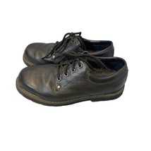 Black Dr Scholls Mens Size 10 W Slip Resistant Black Dress Shoes Tie Lac... - $32.66