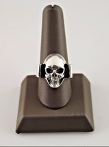 Sterling .925 Silber Herren Totenkopf Mode Ring - $117.74