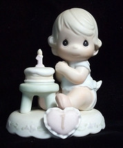 Precious Moments Growing In Grace Age 1 Blonde Version 136190 No Box - $11.00