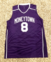 High Five Basketball Jersey Mens XL Purple Sportswear Moneytown 8 BMF Sleeveless - £14.04 GBP