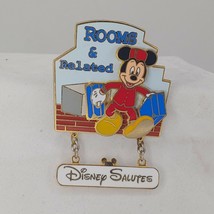 WDW NEW Disney Salutes Rooms &amp; Related Mickey Mouse Pin 10228 - $11.87