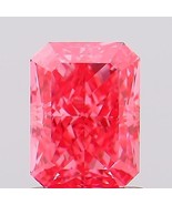 Radiant Cut 1.17 carat Fancy Vivid Pink VS1 IGI Certified Lab Grown CVD ... - $7,727.99 MXN