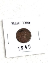 1940 Wheat Cent Rare Coin - $16.50