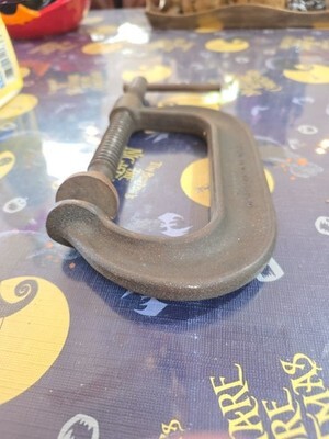 Vintage J.H. Williams CC-404 Deep Throat Clamp C-Clamp Item image 10