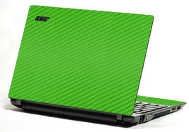 LidStyles Carbon Fiber Laptop Skin Protector Decal Acer Aspire One AO756-2840 image 3