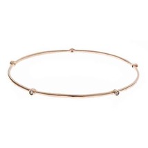 Éternité Bracelet Empillable Femme à Enfiler 0.15 CT Diamant 14k or Rose - £916.01 GBP