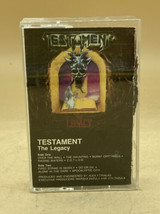 Testament The Legacy Cassette Tape 1987 Megaforce 81741-4 Heavy Metal - £14.31 GBP