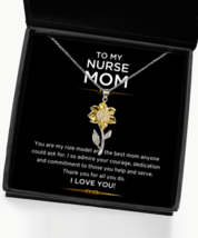 Nurse Mom Necklace Gifts, Birthday Present For Nurse Mom, Daughter To Mom  - £40.17 GBP