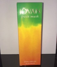 Jovan Fresh Musk Eau de Toilette 100 ml - rar vintage - very hard to fin... - £278.97 GBP