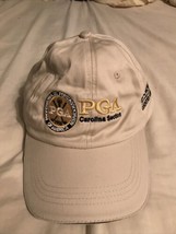 Cap America Golf PGA Carolina Section Taberna Country Club Khaki Adjustable - £7.84 GBP