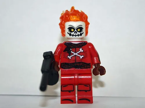 CStore Blazing Skull Marvel Minifigure Custom Toys - £4.99 GBP