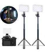 Video Conference Lighting Kit 2 Pack,App-Control Webcam Lighting with Ad... - £33.47 GBP