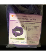 Microwave Moist Heat Wrap Pain Relief Purple Lavender Hands-Free Microwa... - £33.69 GBP
