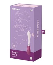 Satisfyer G Spot Flex 3 Rechargeable Bendable Vibrator W/ Two Powerful Motors - £39.12 GBP