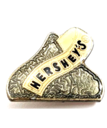 VTG Hershey’s Kiss Pin Gold Tone Candy Chocolate Advertising Collectible - $237.43 MXN