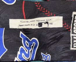 90’s CLEVELAND INDIANS Neckties Baseball Ralph Marlin &amp; Co - $18.70