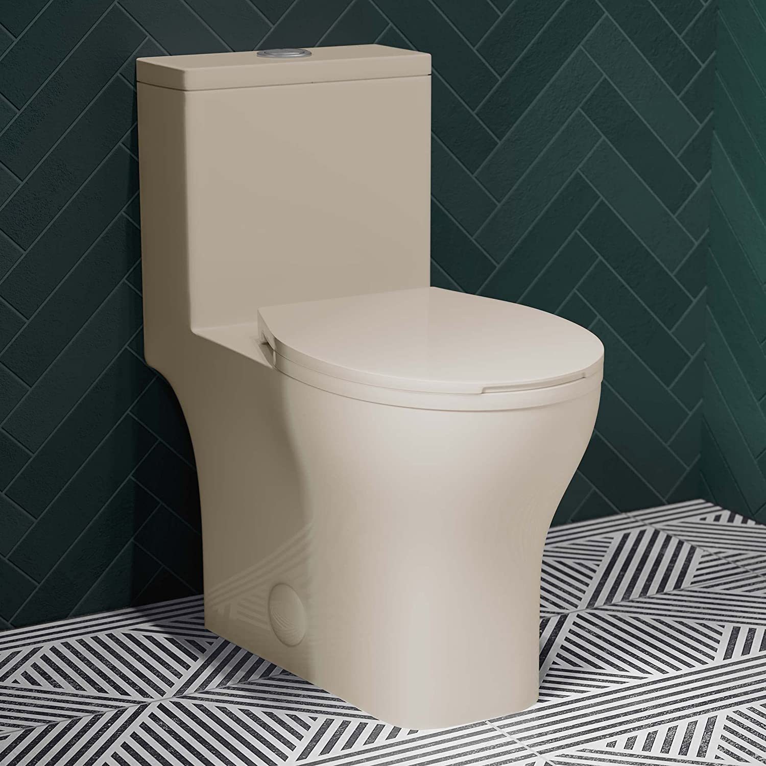 Swiss Madison Well Made Forever Sm-1T271Bq, Sublime Iii One-Piece Round Toilet - $356.99