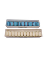 Delightful Macaron Party Box - Blue and White Assortment - £31.93 GBP