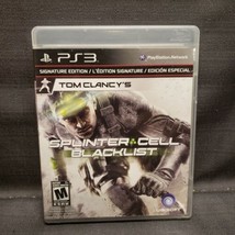 Tom Clancy&#39;s Splinter Cell: Blacklist (Sony PlayStation 3, 2013) PS3 Vid... - £6.99 GBP