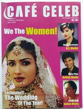 Café Celeb Mar 2004 Raveena Suraiya Sitara Devi Shilpa Shetty Yana Barkh... - £24.77 GBP