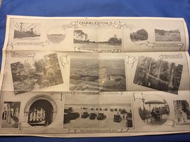 Charleston SC Vintage Guide 1928 CHAMBER OF COMMERCE with LETTER - $24.72