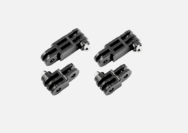(4 PCS) Straight Extension Adapter  Mounts for GoPro HERO 12 11 10 9 8 7 6 5 4 3 - £6.99 GBP