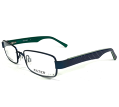 Kilter Kids Eyeglasses Frames K4007 414 NAVY Blue Green Rectangular 47-16-130 - £32.92 GBP