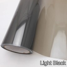30X200CM Smoke Matte Black Headlight Film Taillight Tint Fog Light Vinyl Film Re - £74.71 GBP
