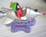  Marvin The Martian Looney Tunes Talking Digital Alarm Clock 1998 Tested - $24.99