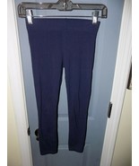 Tucker + Tate Navy Blue Solid Leggings Size (M) 8/10 Girl&#39;s EUC HTF - $419.67 MXN