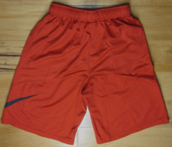 Nike Dri-Fit Boy&#39;s Large (W24) Red Polyester Basketball Shorts NWT Drawstring - £27.49 GBP