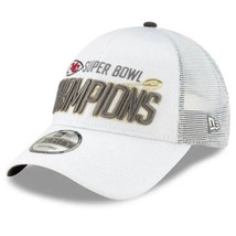 Kansas City Chiefs Men&#39;s New Era 9FORTY LIV Super Bowl Champions Trucker... - $24.73