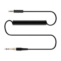 Coiled Spring Audio Cable For Sennheiser HD 450BT 450SE 458BT HD 400S headphones - £15.51 GBP