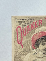 1800&#39;s Antique New England Quaker Bitters Brighton Belle  Victorian Trade Card - £23.69 GBP