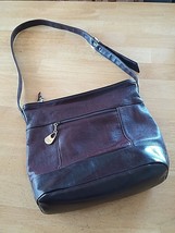CARRIAGE HOUSE BROWN FAUX LEATHER 1-STRAP SHOULDER BAG-GENTLY USED-OPEN ... - £5.36 GBP