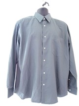 Cambridge Gold Perfect Shirt Button Up Men’s Green Long Sleeve Shirt Siz... - $19.61