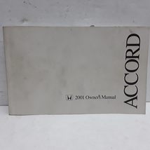 2001 Honda Accord Coupe Owners Manual [Paperback] Auto Manuals - $48.99