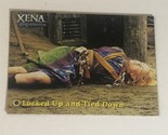 Xena Warrior Princess Trading Card Lucy Lawless Vintage #8 Locked Up &amp; T... - £1.57 GBP