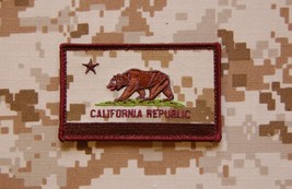 AOR1 California State Flag Embroider Patch Nsw Navy Seal Afghanistan Devgru Ca - £7.15 GBP