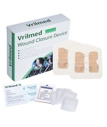 VRILMED EMERGENCY WOUND CLOSURE STRIPS 3-HASPS ZIP SUTURES NIB - $33.63 CAD